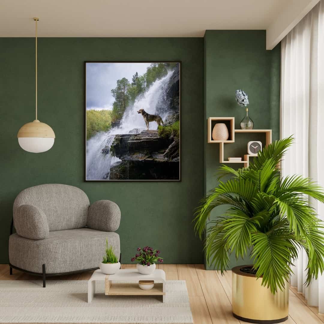 Bryllupsfotografering i naturlige omgivelser med fokus på romantikk og kjærlighet.